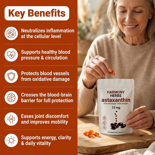 Astaxanthin Soft Capsules – 120 Tablets