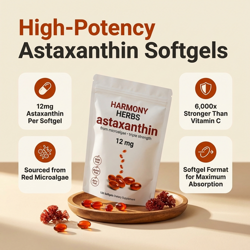 Astaxanthin Soft Capsules – 120 Tablets