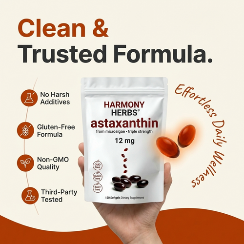 Astaxanthin Soft Capsules – 120 Tablets