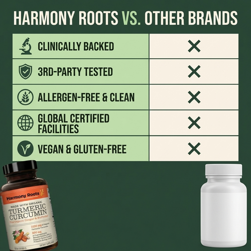 Organic Turmeric Curcumin Capsules (2,250mg)